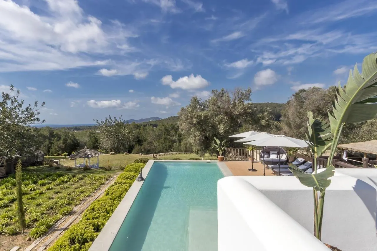Ravishing Ibiza Villa Cel Blau 9 Bedrooms Private Pool Beautiful Country Views Santa Eulalia Santa Eularia des Riu